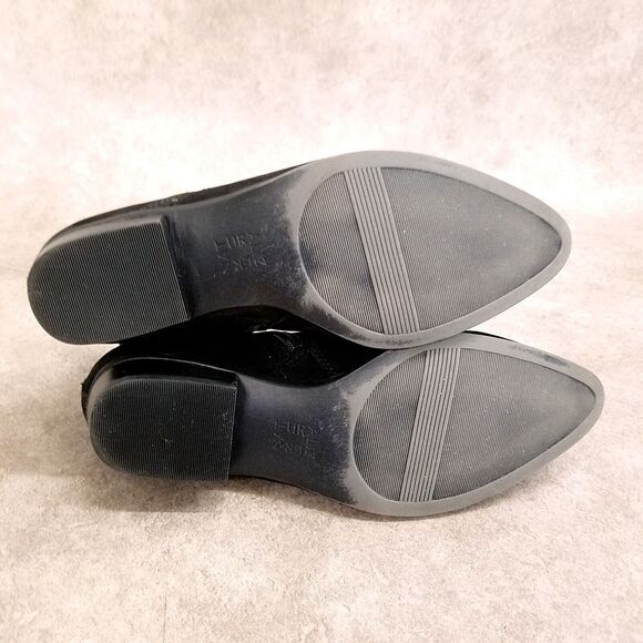 Naturalizer Womens Becka Size 6.5 Black Leather Side Zip Ankle Boots Booties - Picture 10 of 11